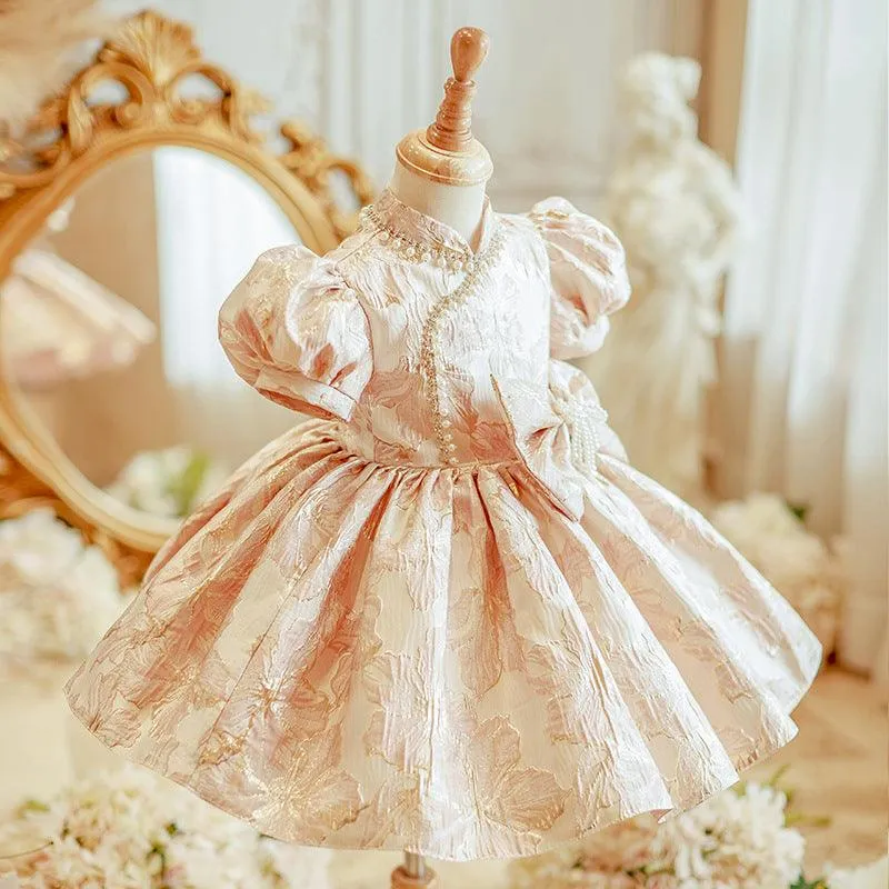 Elegant Princess Dress for Girls Charming Party Dress for Little Ladies