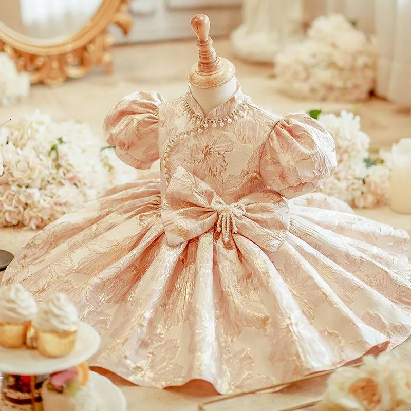 Elegant Princess Dress for Girls Charming Party Dress for Little Ladies