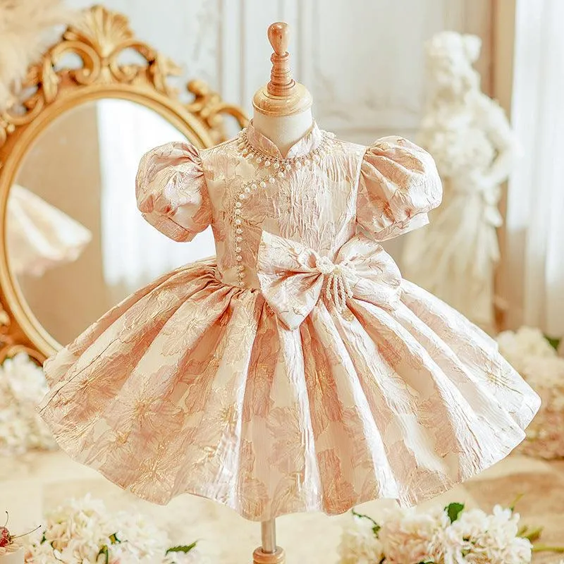 Elegant Princess Dress for Girls Charming Party Dress for Little Ladies