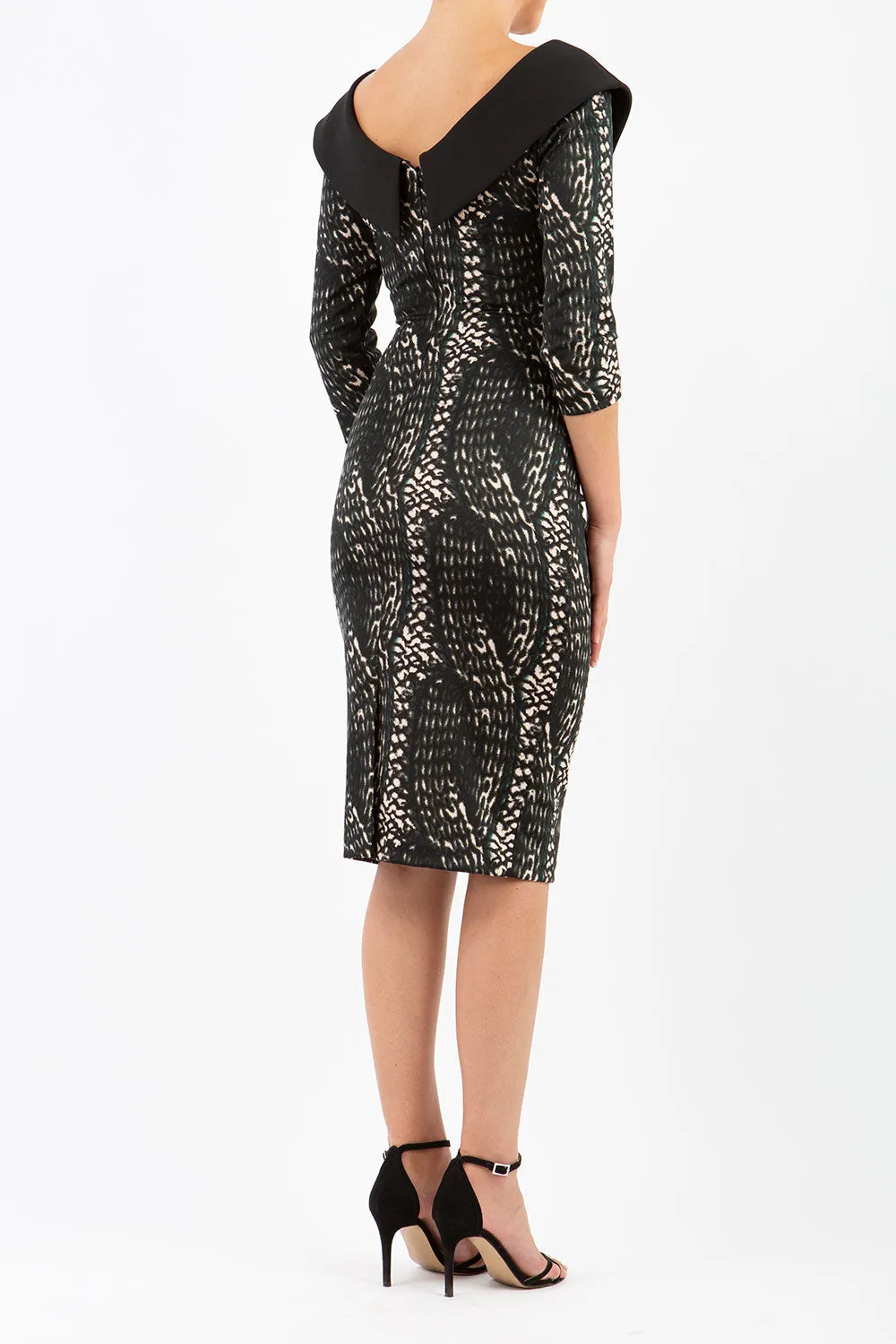 Eliza Animal Print Dress