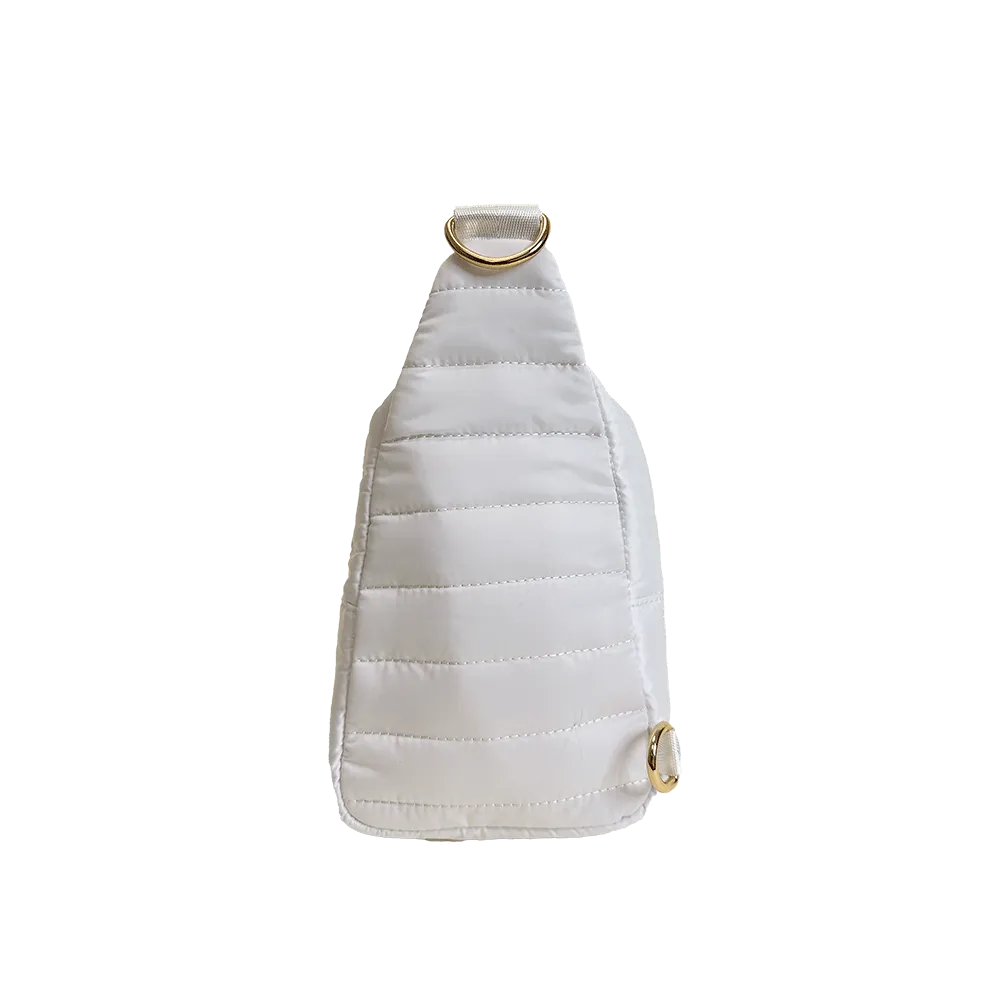 Eliza Quilted Puffy Sling