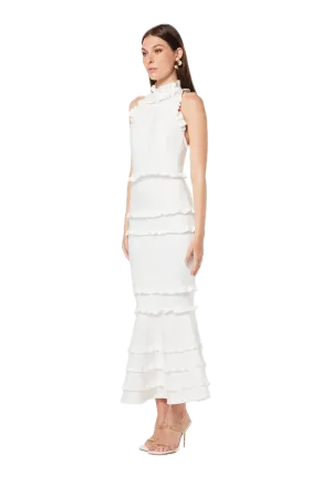 Elliatt Theatrical Maxi Gown - Elegant Tiered Ruffle Design