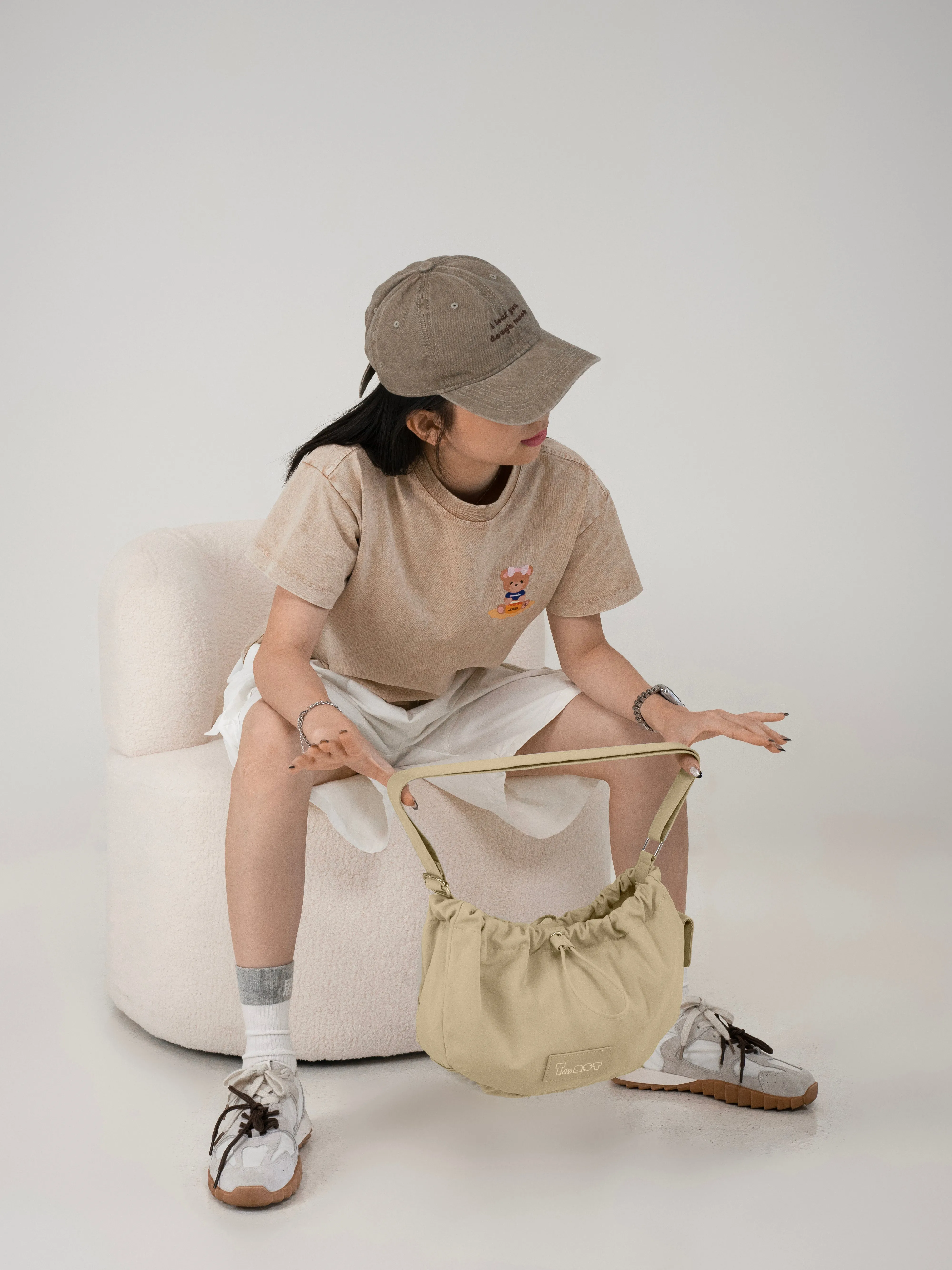 [EM] Toast Cream Puff Collection KHAKI