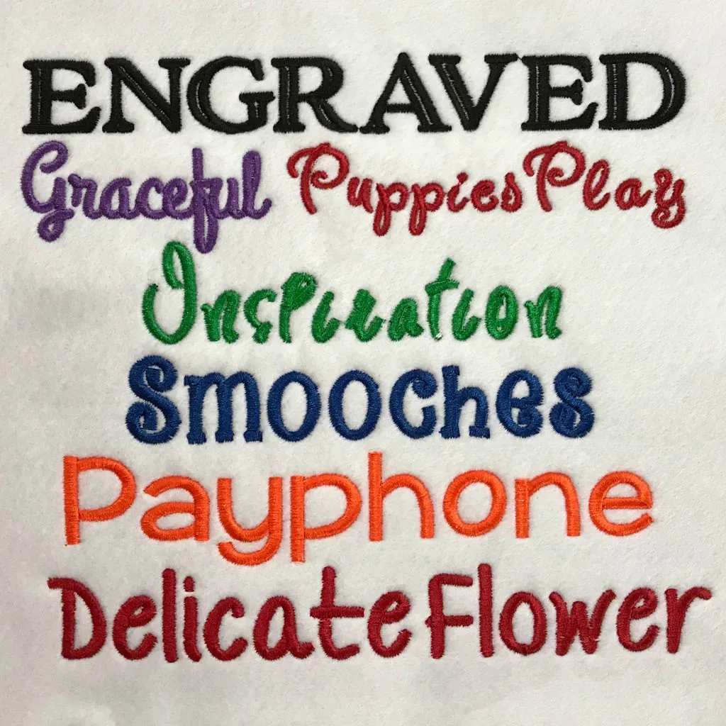 Embroidered Cosmetic Bag