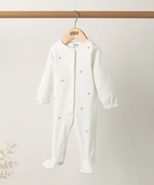 Embroidered Flower All-in-One