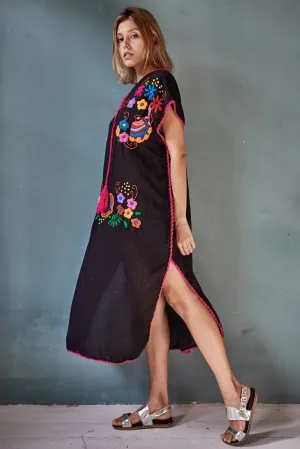 Embroidered Kaftan Dress Nova