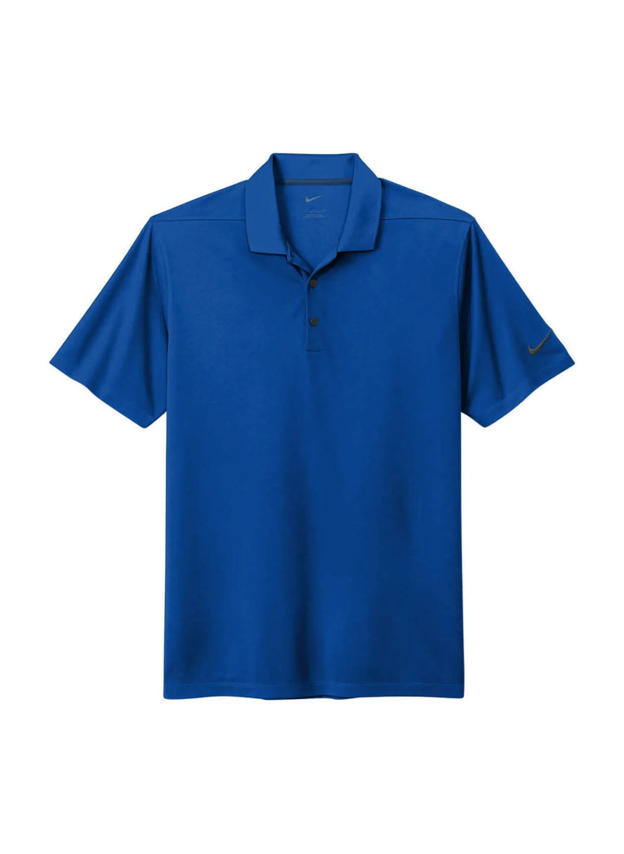 Embroidered Polo | Nike Men&#x27;s Dri-FIT Micro Pique 2.0 Polo Gym Blue 