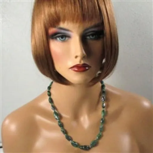 Emerald Green Turquoise Necklace