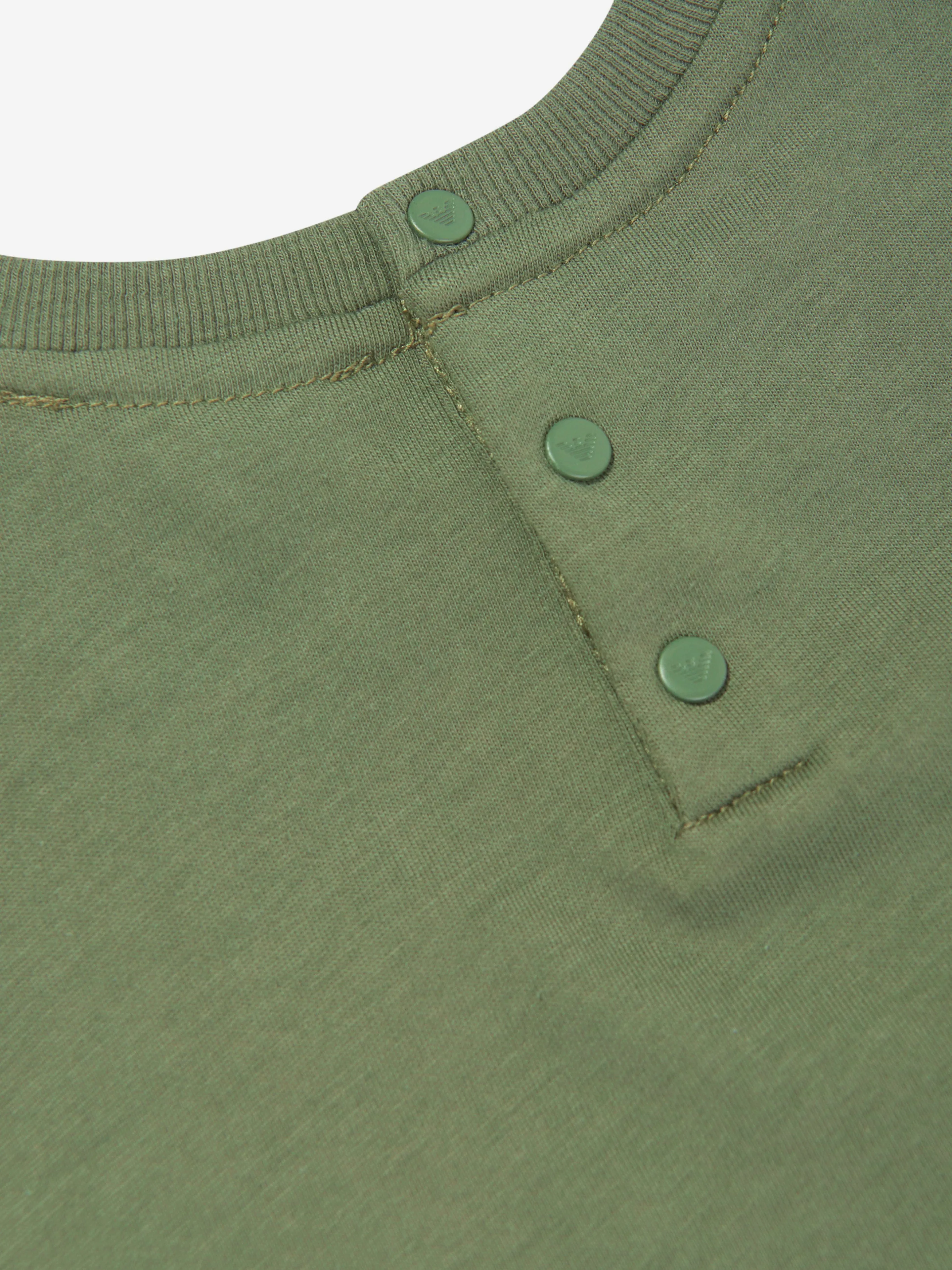 Emporio Armani Baby Boys Binoculars T-Shirt in Green