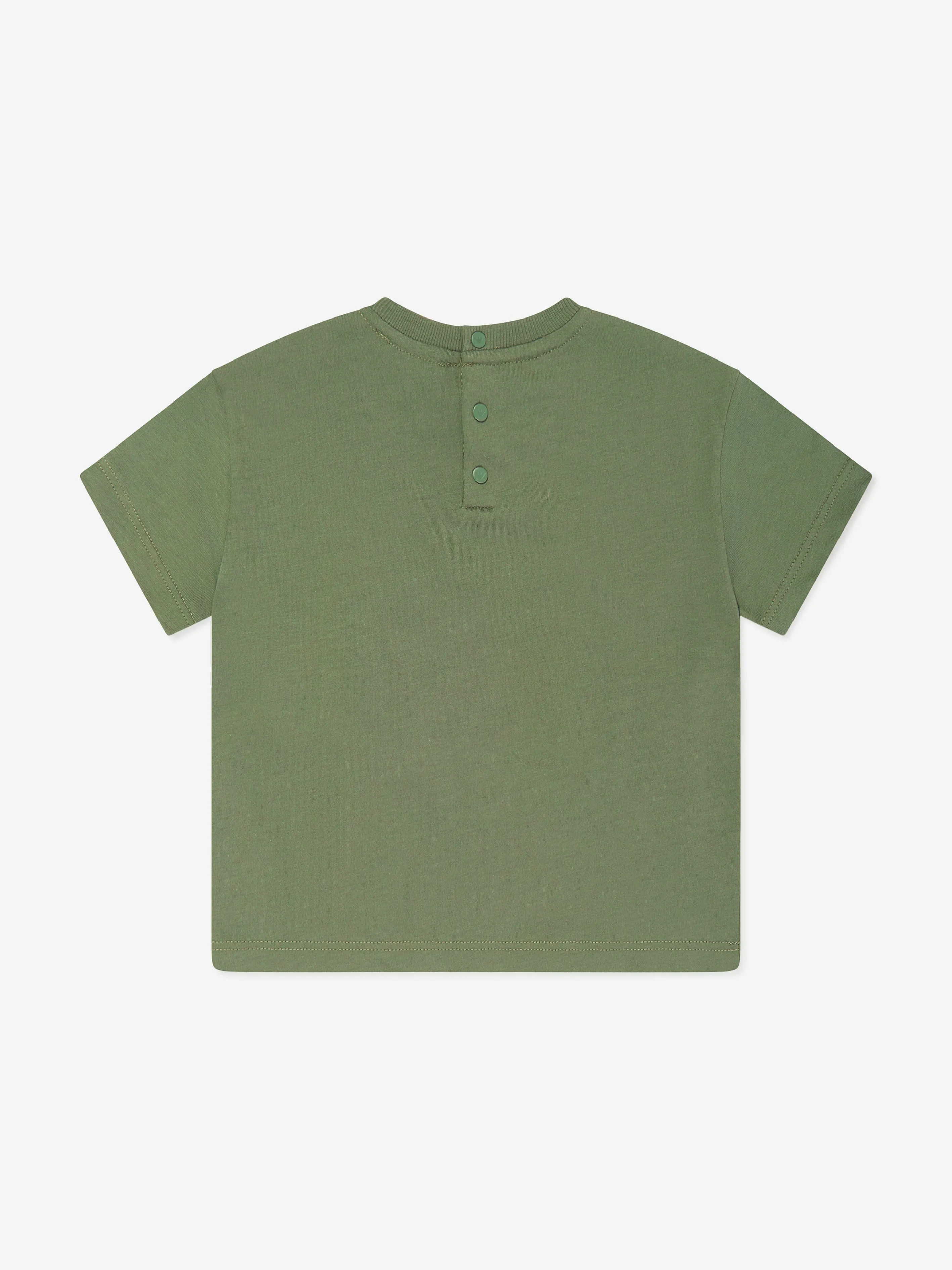 Emporio Armani Baby Boys Binoculars T-Shirt in Green