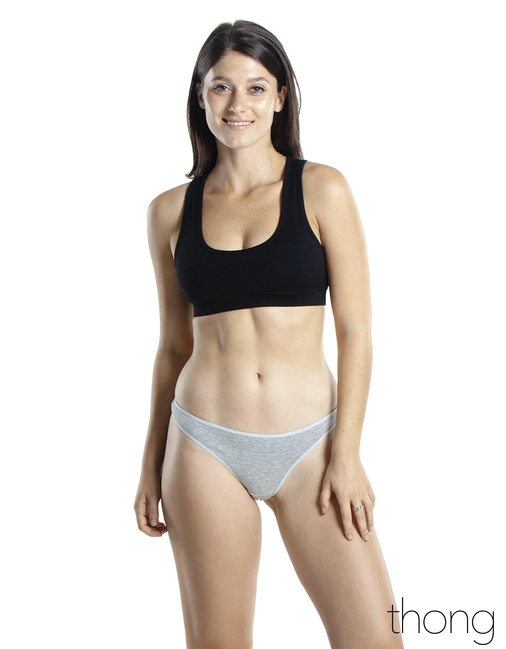 Emprella Womens Underwear Thong Panties -  8 Pack Colors and Patterns May Vary