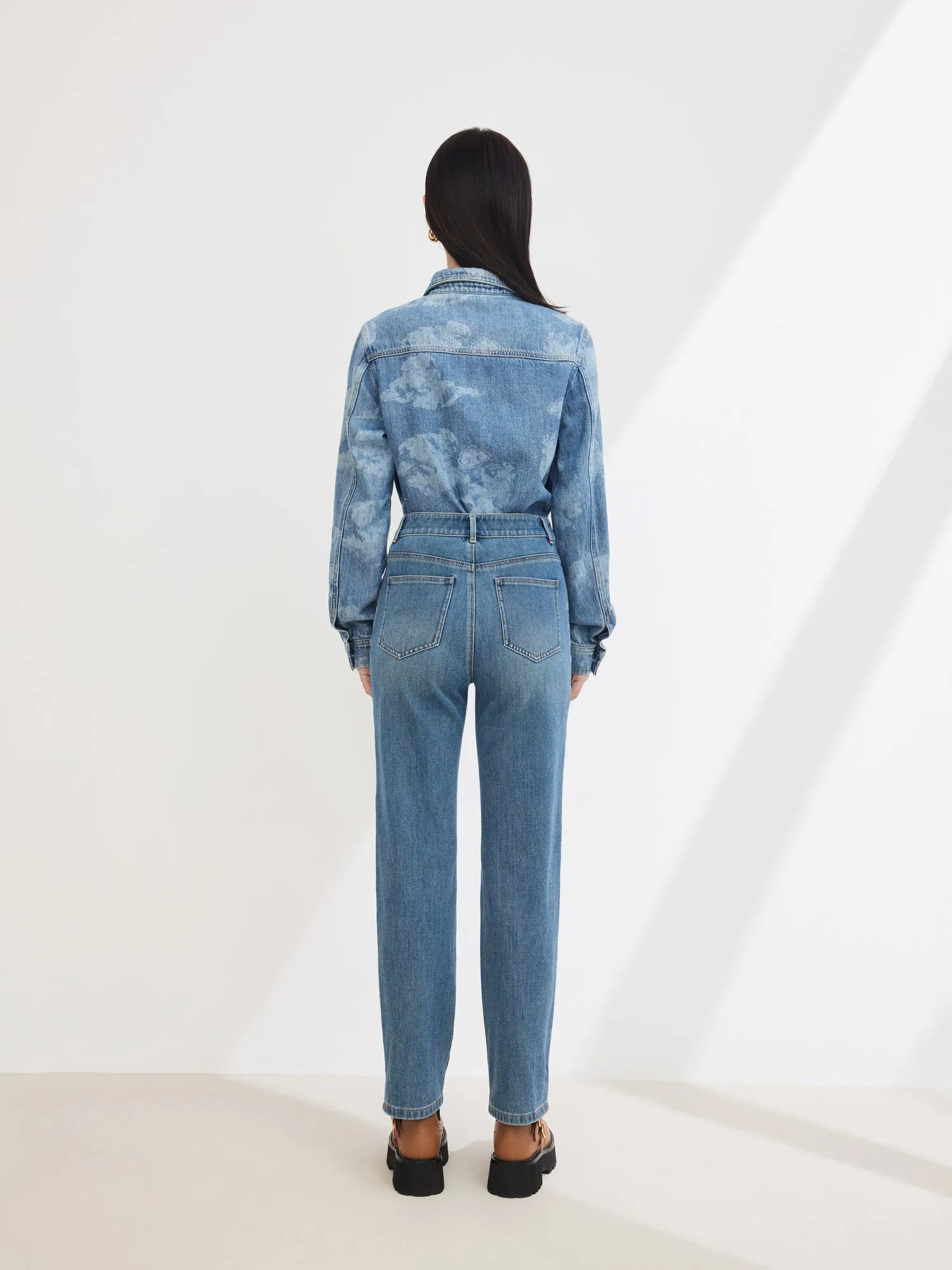 EP YAYING Small Straight Pipe Pants