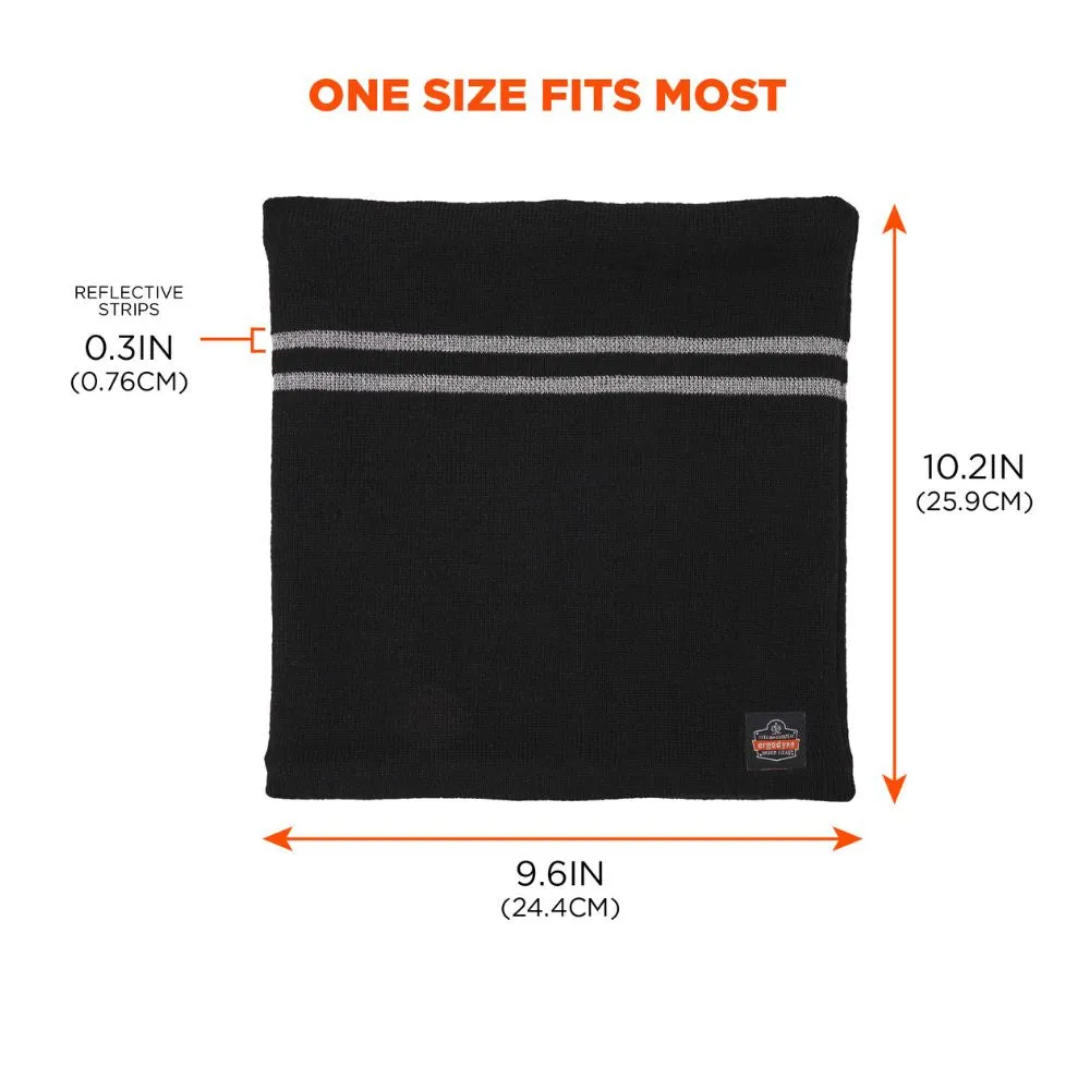 Ergodyne 16959 #6961 Black Reflective Winter Neck Gaiter