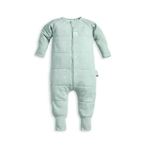 ergoPouch Organic Winter Long Sleeved Sleep Onesie - Sage - 2.5 TOG