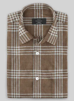 Esar Checks Linen Shirt