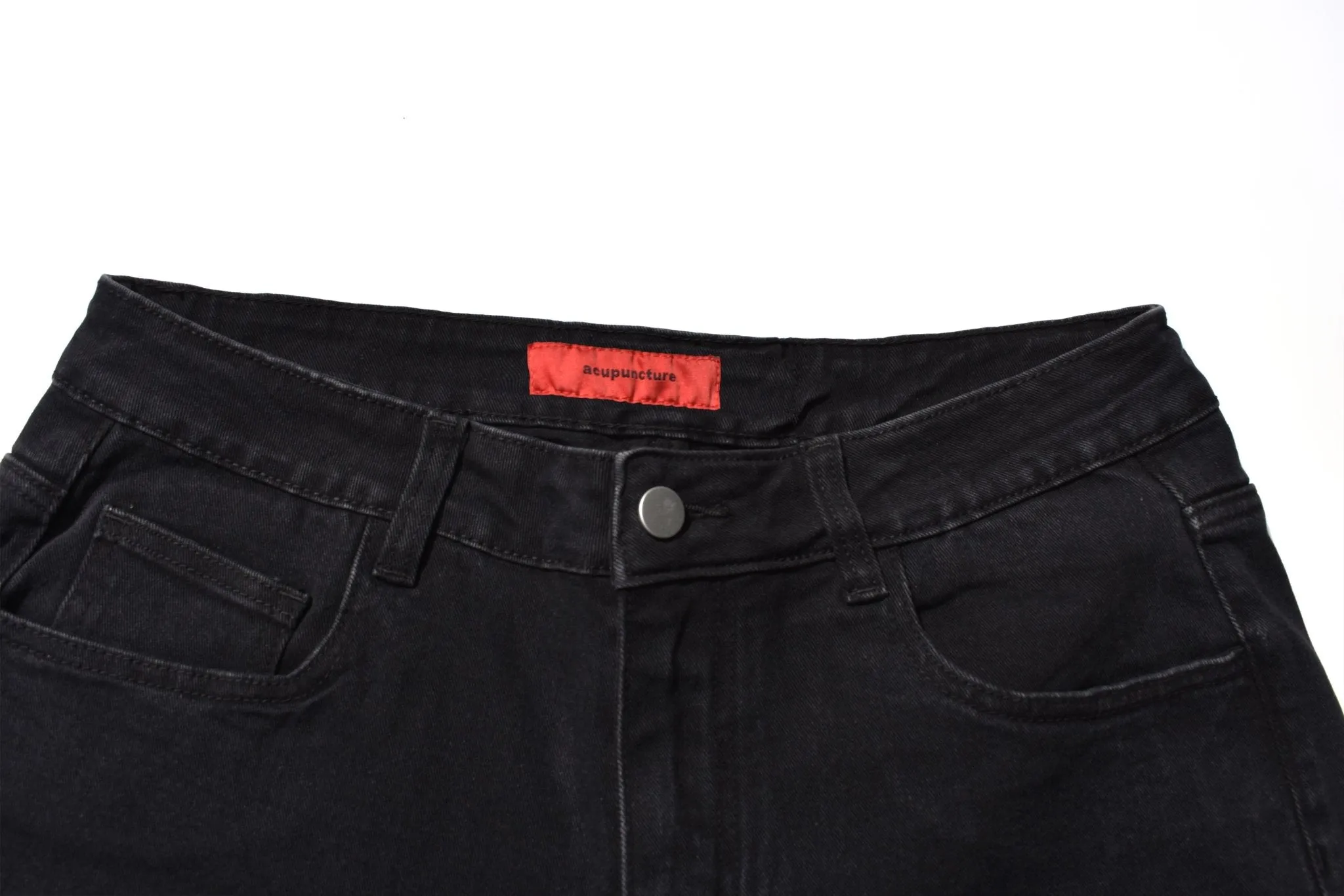 ESSE DENIM PANTS BLACK