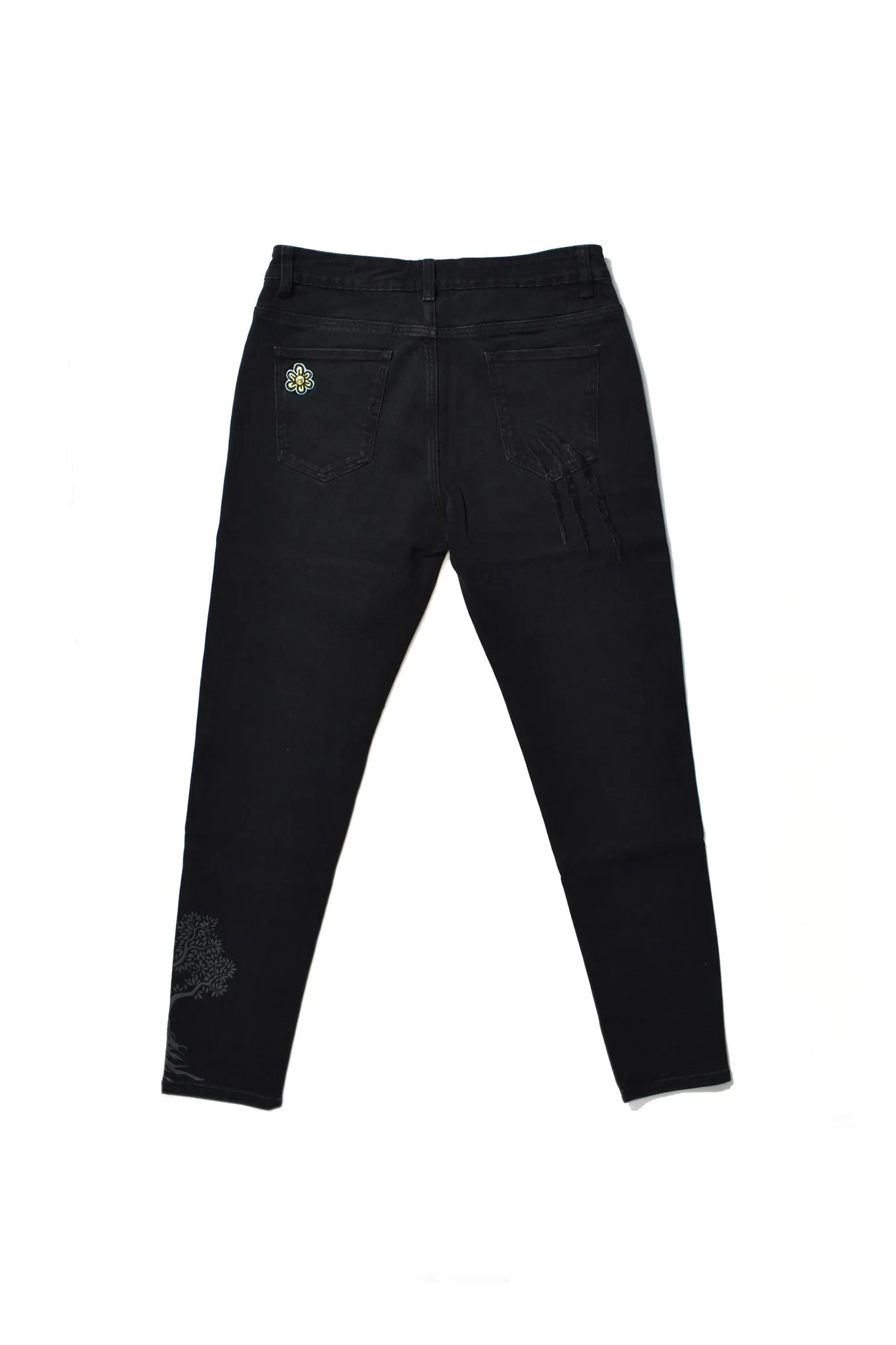 ESSE DENIM PANTS BLACK