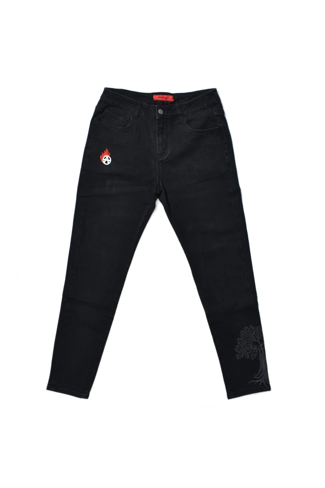ESSE DENIM PANTS BLACK