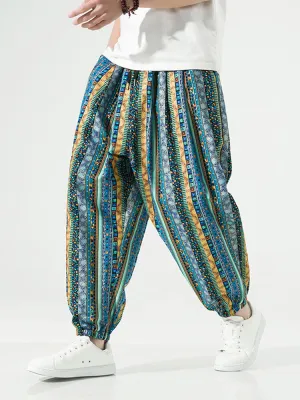 Ethnic Harem Lantern Casual Pants