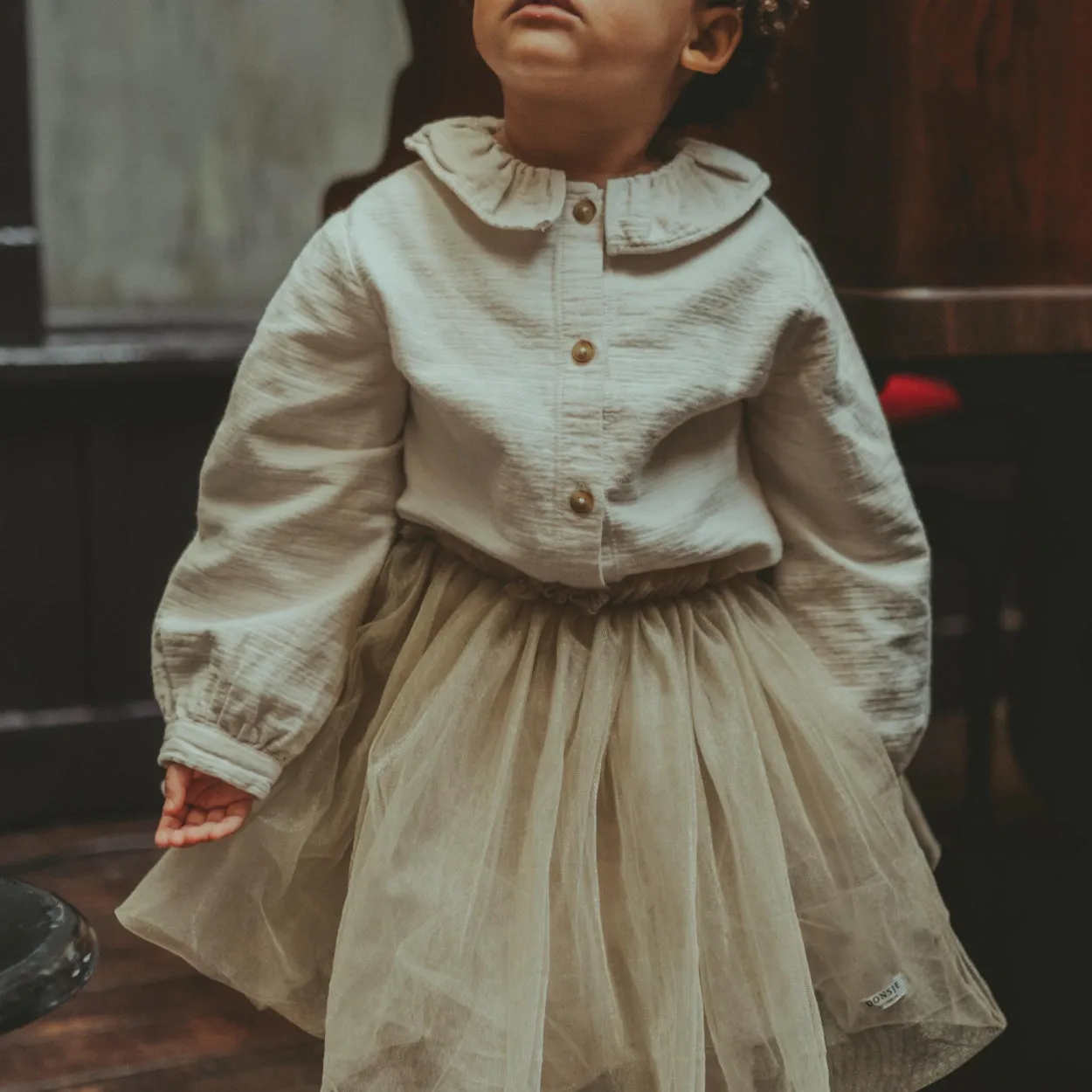 Evy Blouse | Soft Powder