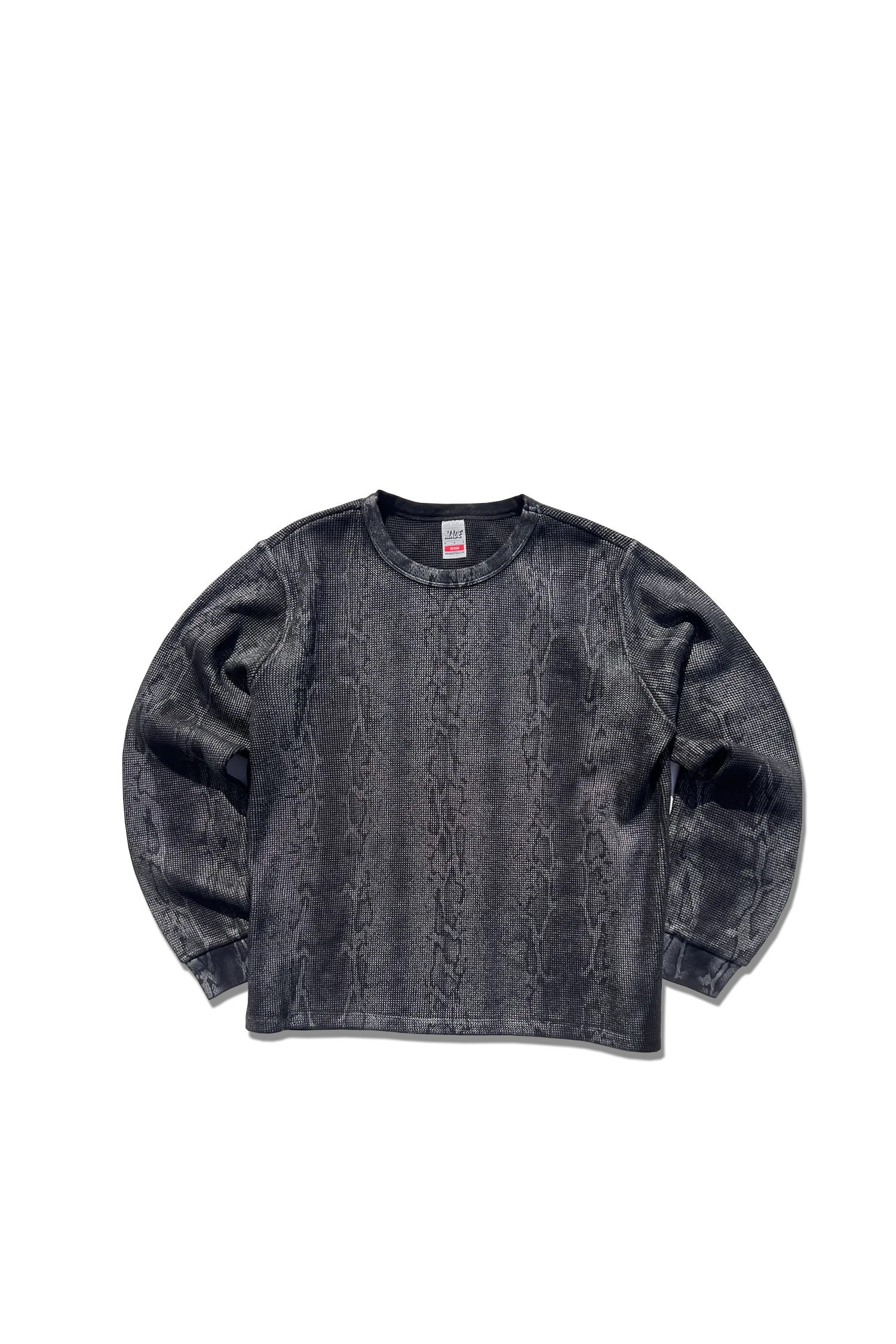 Exclusive Snow Day Heavy Thermal Longsleeve - Black Snakeskin