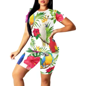 EXOTIC STYLE Women's Short Yoga Set
