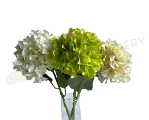 F0416 Hydrangea Stem 57cm Available in 3 Colours
