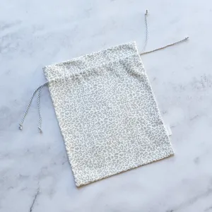 Fabric Gift Bag - Leopard Print (small)