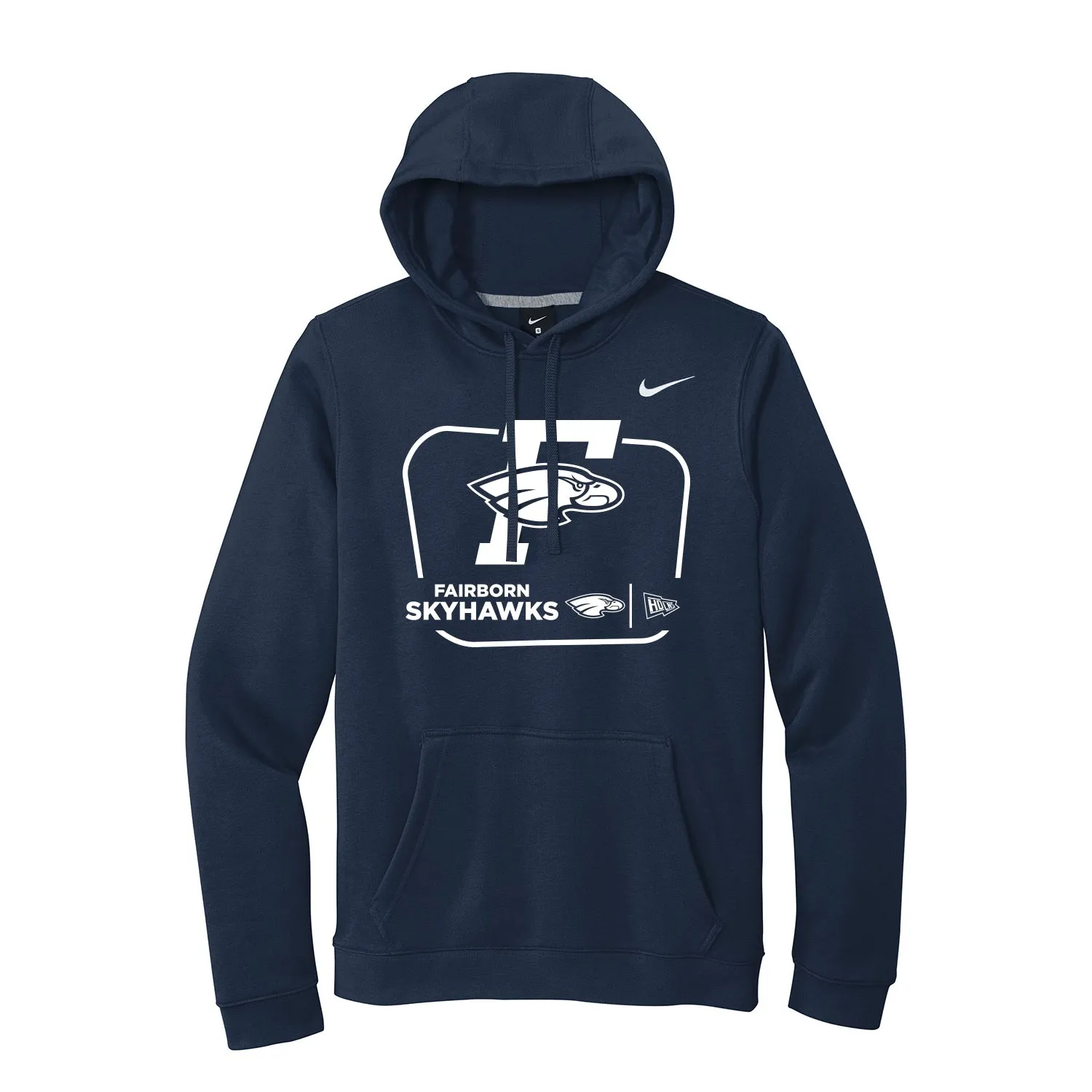 Fairborn Athletics - Nike Club Men's Training Hoodie (Navy)