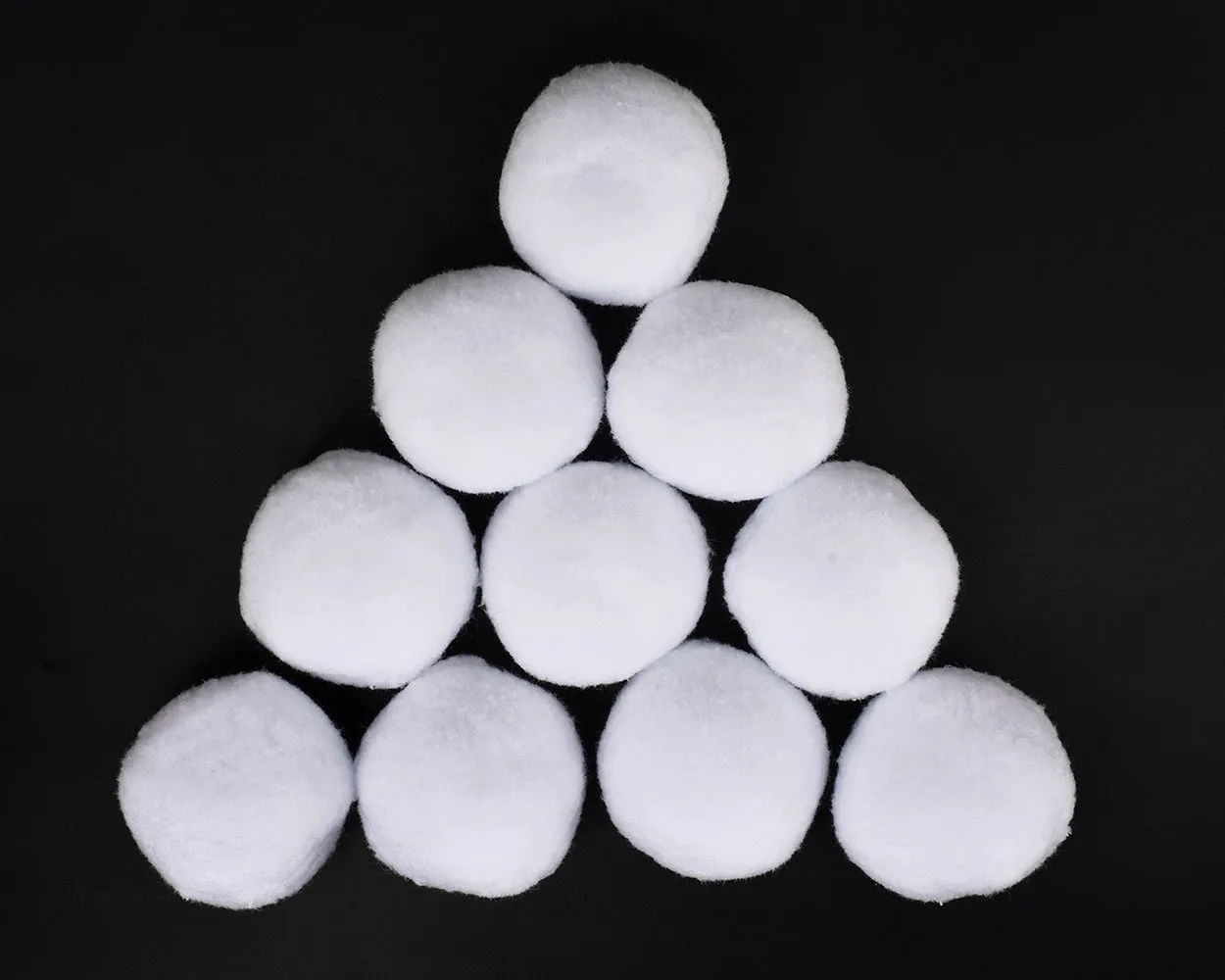 Fake Snowballs 20 Pieces Plush Snow Balls for Indoor Snowball Fight