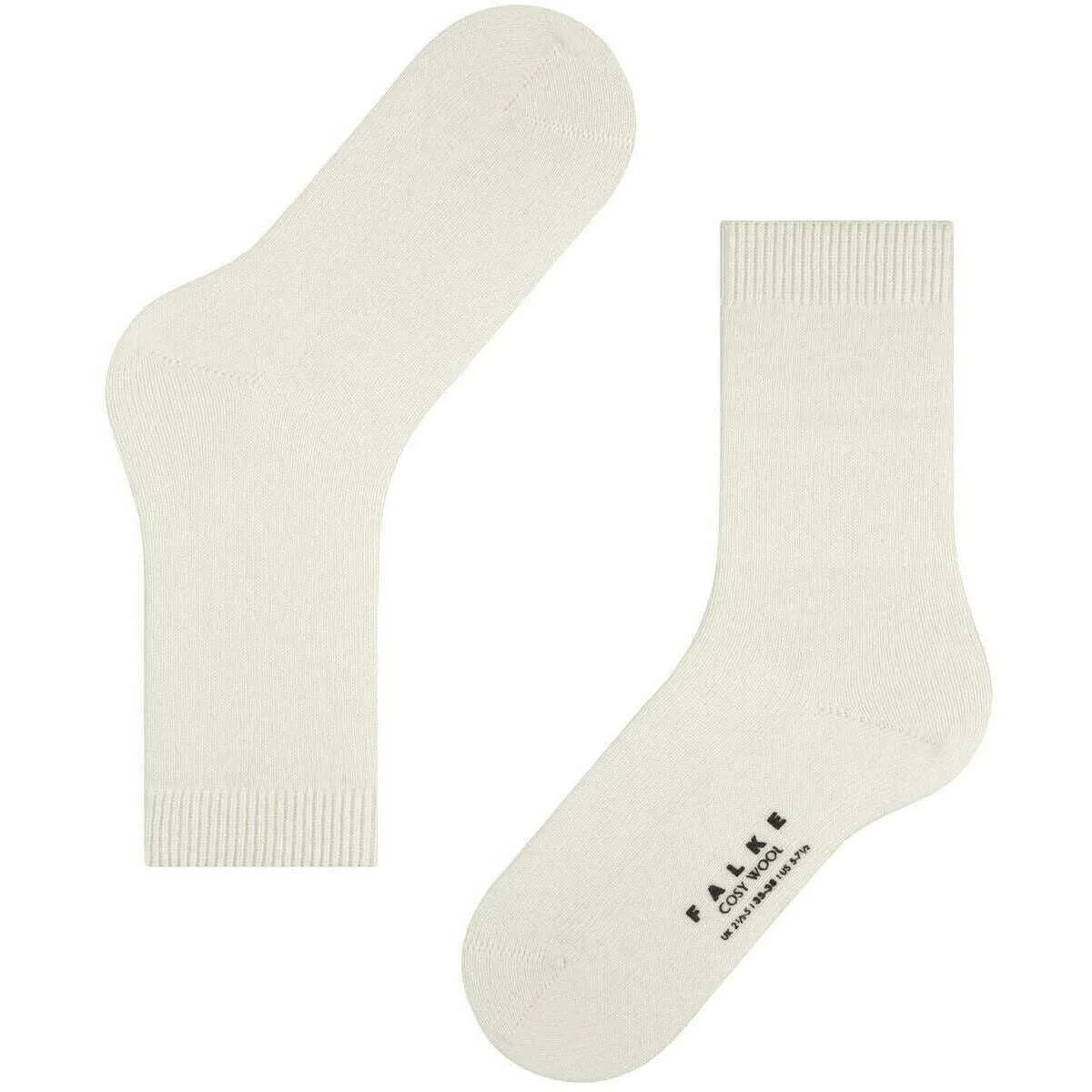 Falke Cosy Wool Socks - Off White
