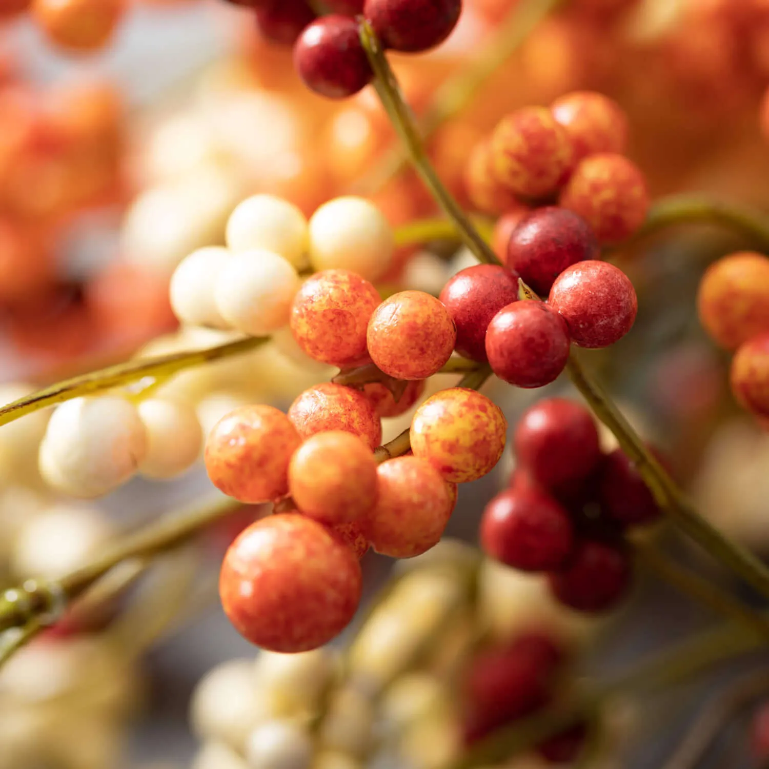 Fall Berry & Leaf Spray Set