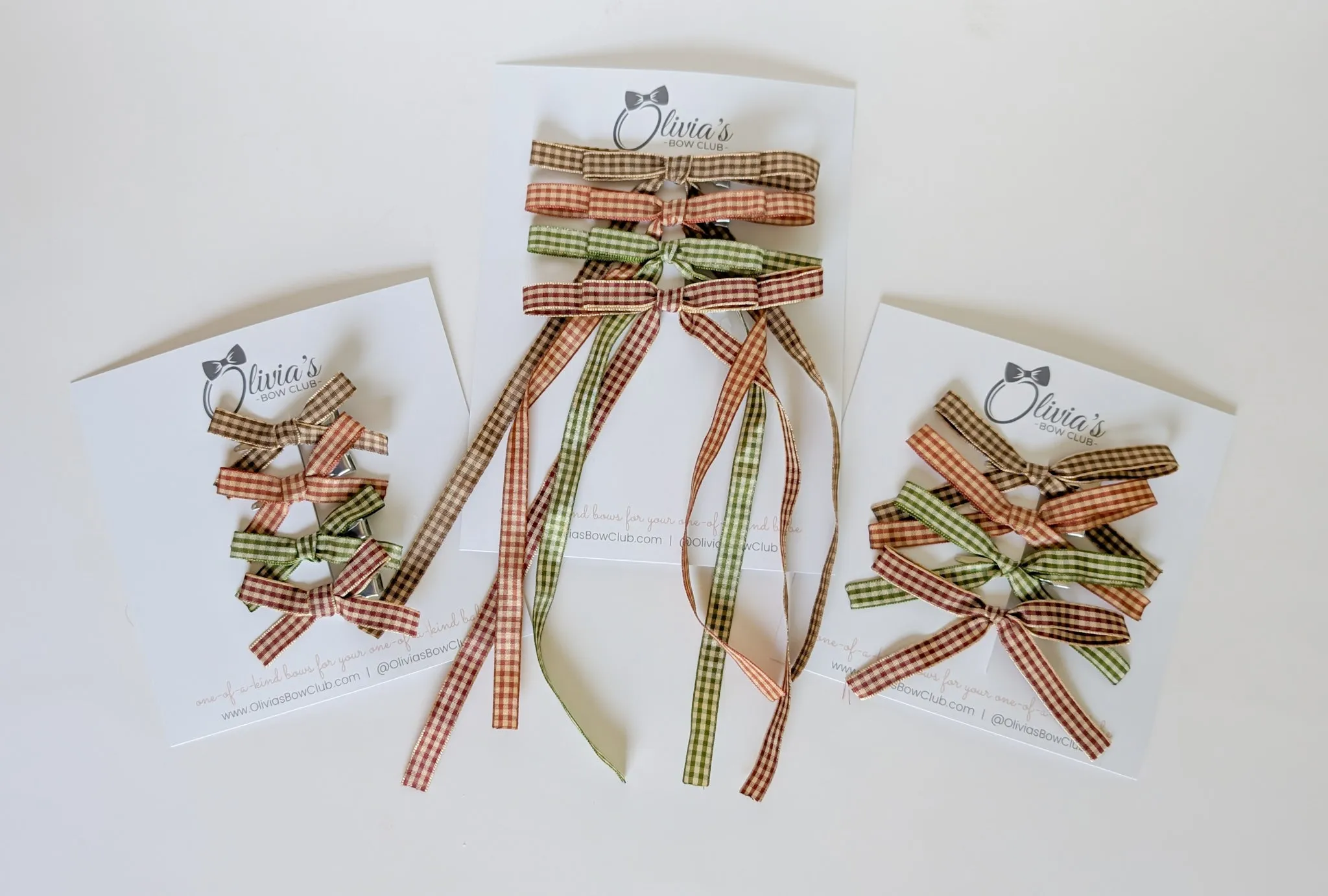 Fall Gingham Minis