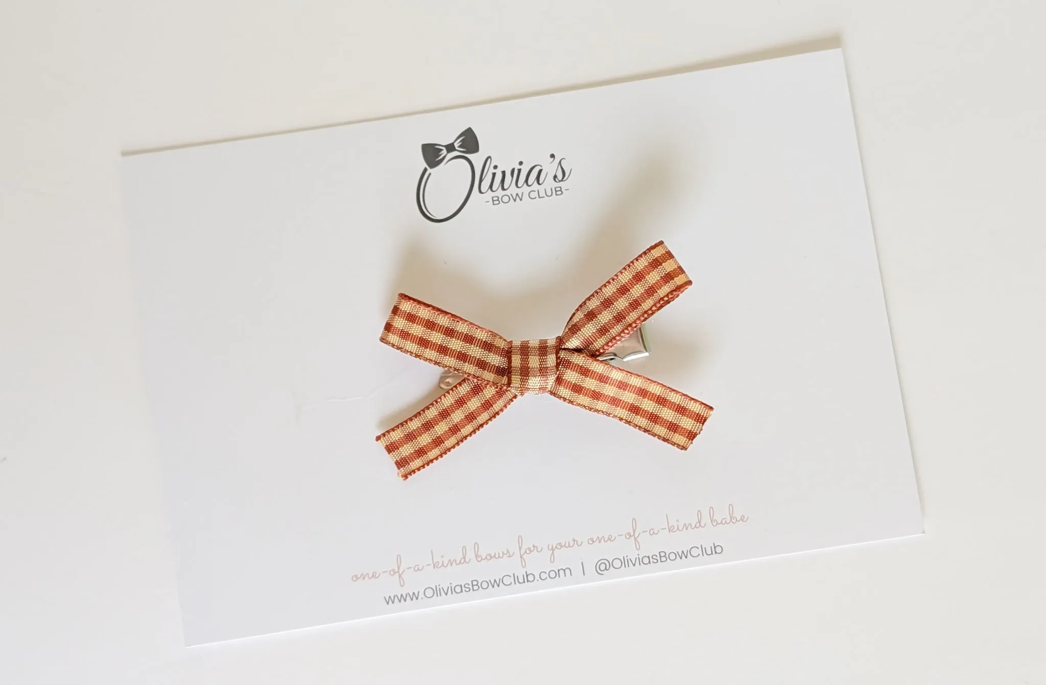 Fall Gingham Minis