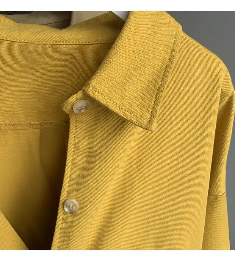 Fall Long Sleeve Oversized Shirt
