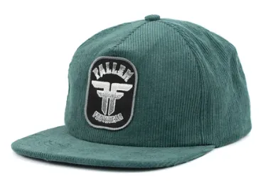 FALLEN - METALLIC HAT - BLACK