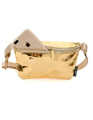 Fanny Pack | Slim |LUX MIRROR Gold