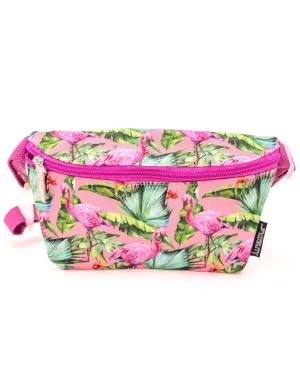 Fanny Pack | Slim |Tropical Flamingo