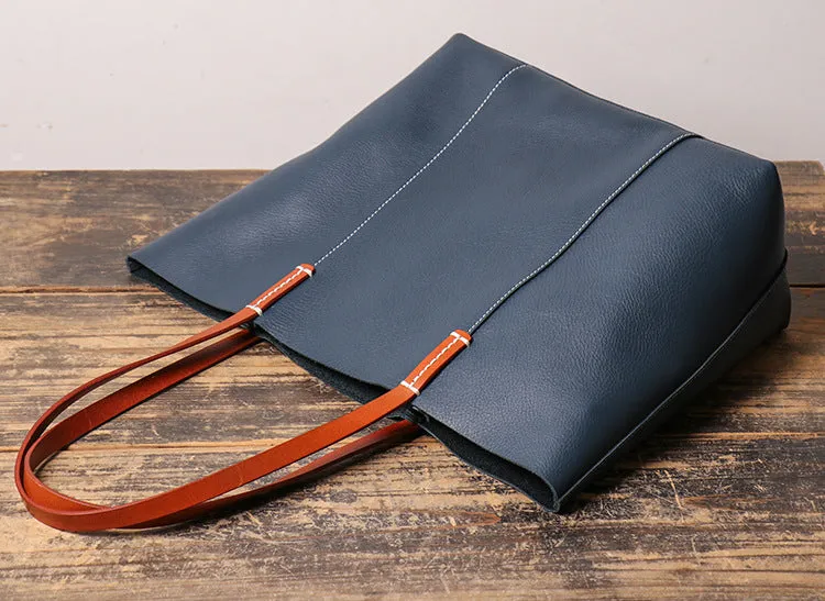 Fashion Women Large Storage Leather Handbas L1016