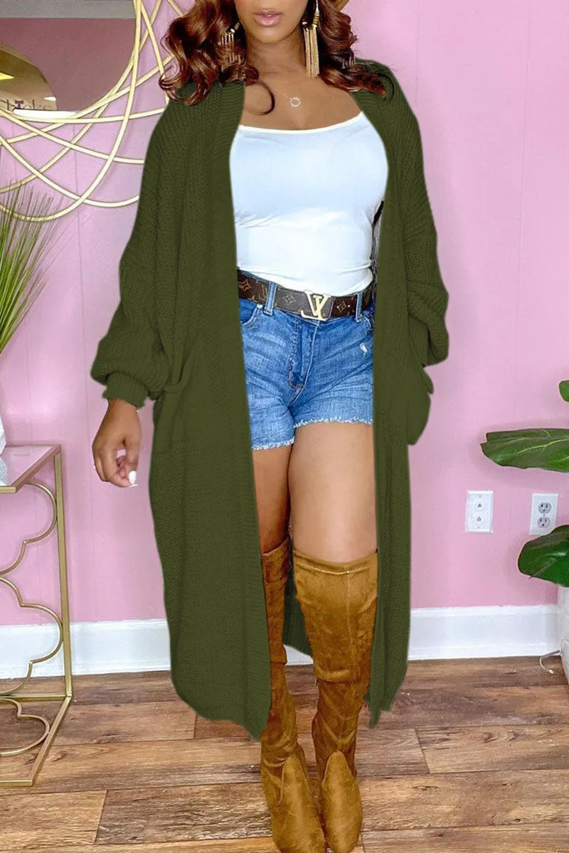 Fashionkova - Pink Casual Solid Patchwork Outerwear