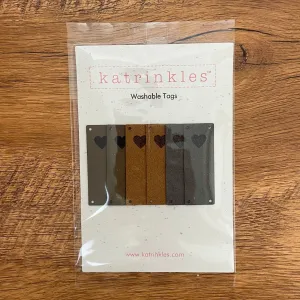 Faux Suede Tags for Handknits