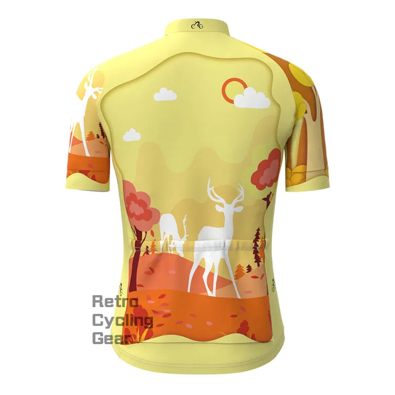 Fawn Autumn Equinox Short Sleeves Cycling Jersey