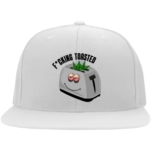 F*cking Toasted /White Flexfit Cap