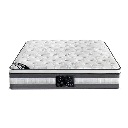 Feather Comfort Plush Premium Euro Top Pocket Spring Mattress 34cm Thick - King