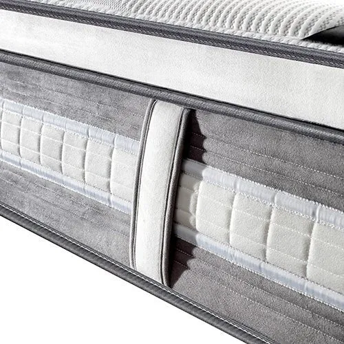 Feather Comfort Plush Premium Euro Top Pocket Spring Mattress 34cm Thick - King