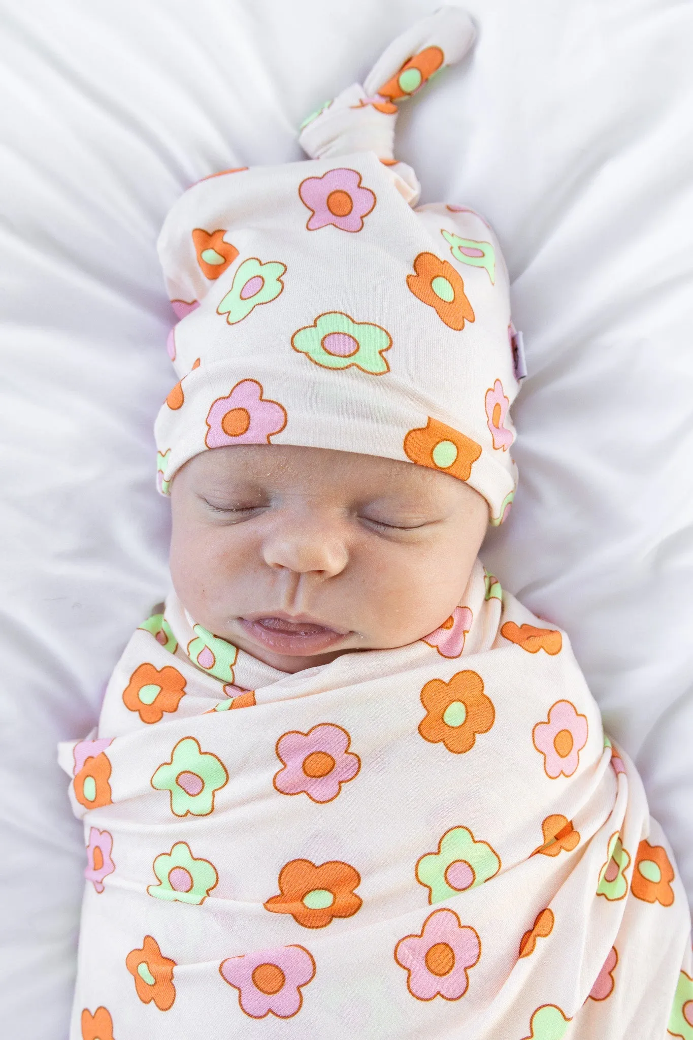Feelin' Flowerful Dream Swaddle & Beanie
