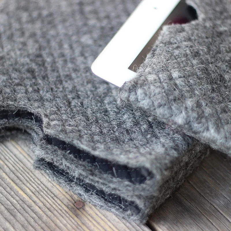 Felt iPad Case Grey