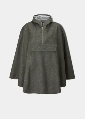 Fernley Ladies Waterproof Cape In Hopsack