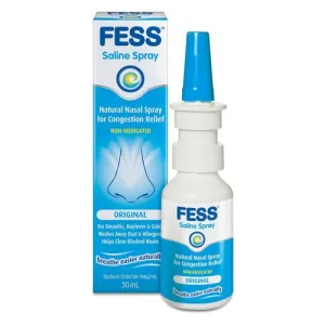 Fess Nasal Spray Original Blue 30Ml Nasal Spray 30 ML