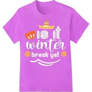 Festive Cinco de Mayo Sombrero Super DTF Heat Transfer